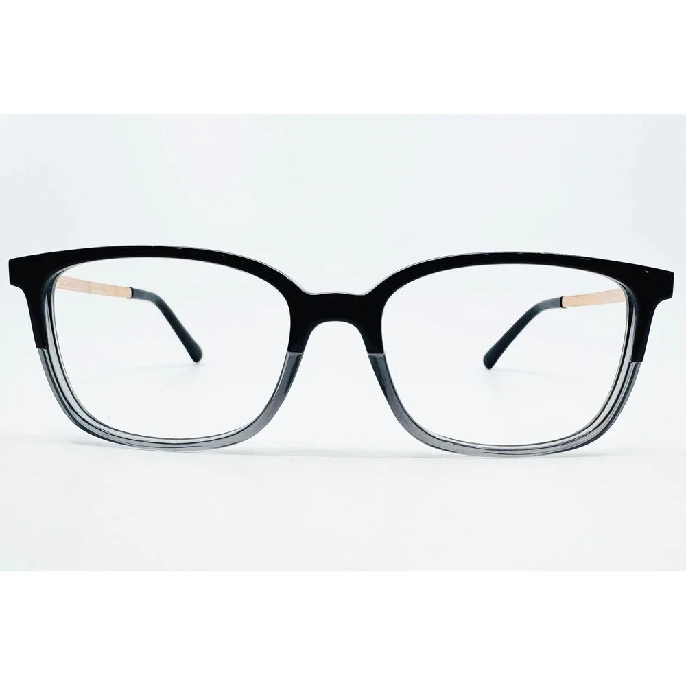 Michael Kors Eyeglasses Womens Black Gray Ombre MK 4047 Bly 53-17-135
